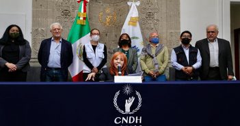 Tras amenazas a presidenta de CNDH por caso Giovanni, Alfaro respalda
