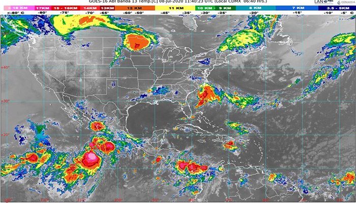 'Cristina' provocará alto oleaje en las costas de Jalisco y Nayarit