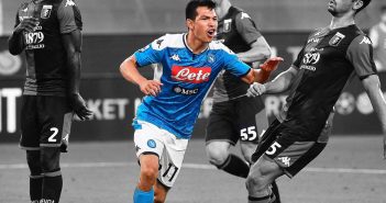 Hirving Lozano brilla nuevamente y da el triunfo al Napoli