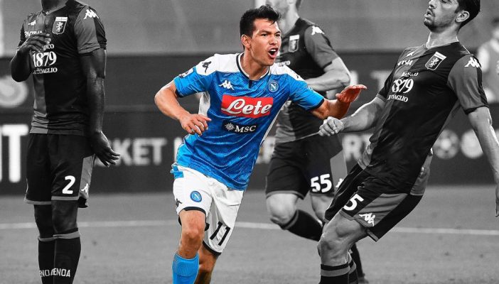 Hirving Lozano brilla nuevamente y da el triunfo al Napoli