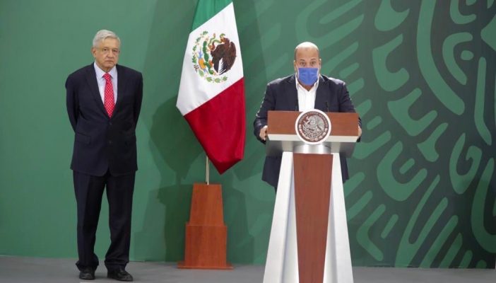 Pide AMLO a Alfaro dejar de lado colores políticos