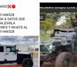 Ya son 3 vehículos identificados como robados en el video del CJNG