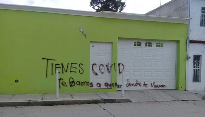 "Tienes Covid, te vamos a quemar", amenazan a enfermera en Durango