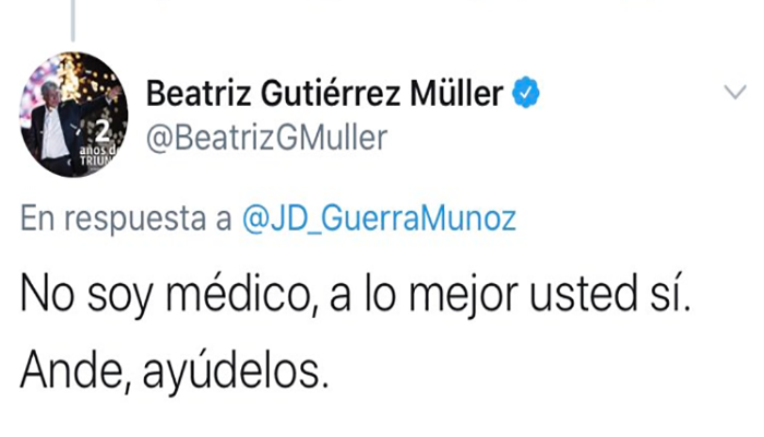 Esposa de AMLO hace privada su cuenta tras críticas