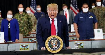 EU no está inundado de coronavirus gracias al muro con México: Trump