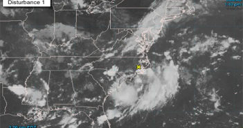 Se forma la tormenta tropical "Kyle" en la costa atlántica de EU