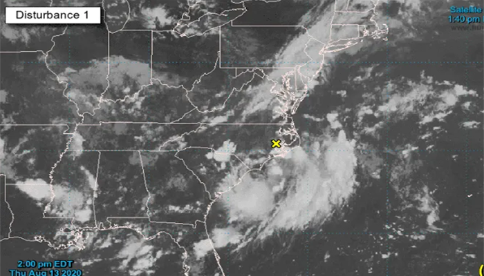 Se forma la tormenta tropical "Kyle" en la costa atlántica de EU