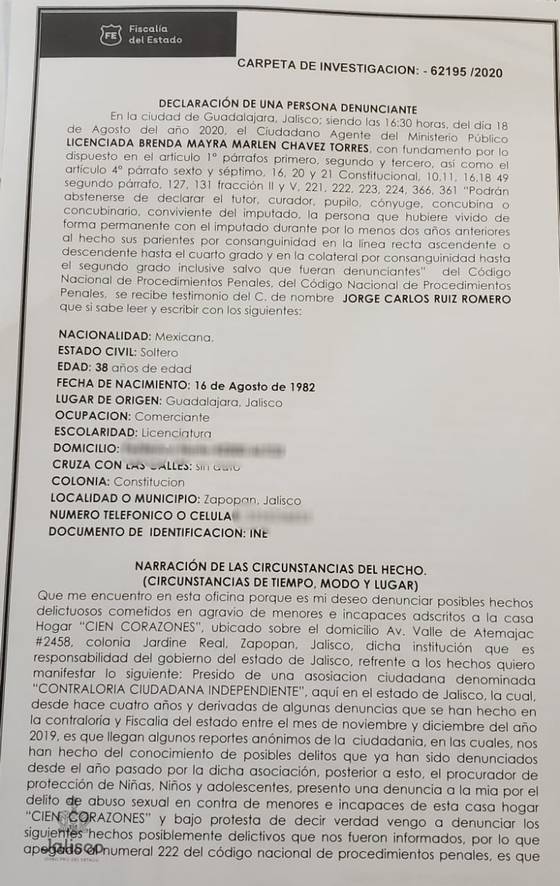 Más denuncias contra albergues Cien Corazones y Hogar Cabañas 1 Más denuncias contra albergues Cien Corazones y Hogar Cabañas