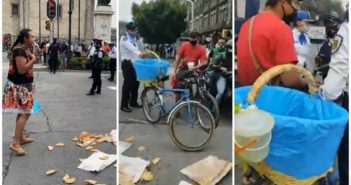 Investigan a seis policías por agredir a "Lady Tacos de Canasta"