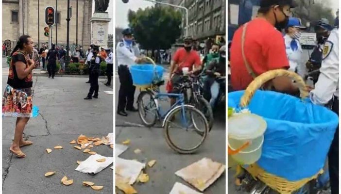 Investigan a seis policías por agredir a "Lady Tacos de Canasta"