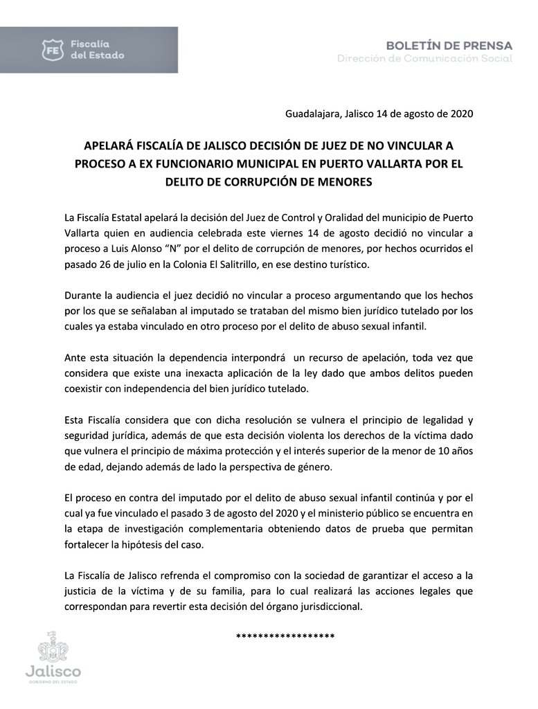 Se vuelcan redes sociales contra el juez que no vinculó a proceso a presunto abusador