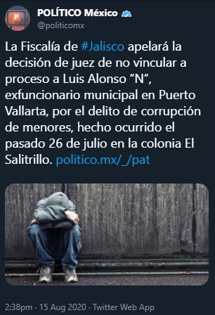 Se vuelcan redes sociales contra el juez que no vinculó a proceso a presunto abusador