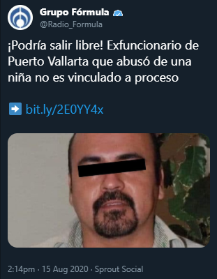 Se vuelcan redes sociales contra el juez que no vinculó a proceso a presunto abusador