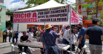 Recaban firmas para enjuiciar a expresidentes