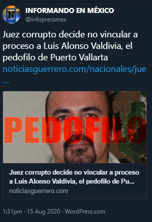 Se vuelcan redes sociales contra el juez que no vinculó a proceso a presunto abusador