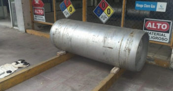 Alerta en 6 estados por robo de cilindro con gas cloro