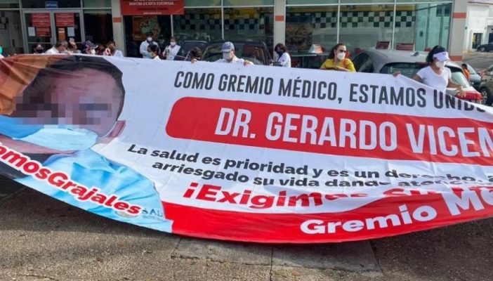 Dan de alta a urgenciólogo, va a prisión domiciliaria