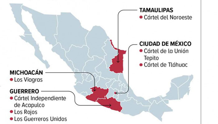 Ganancias de cárteles superan el billón de pesos entre 2016 y 2018