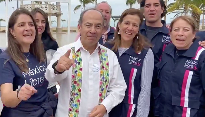 "México Libre" de Calderón a un paso de obtener su registro como partido