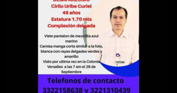 Continúa la investigación por la desaparición de Cirilo
