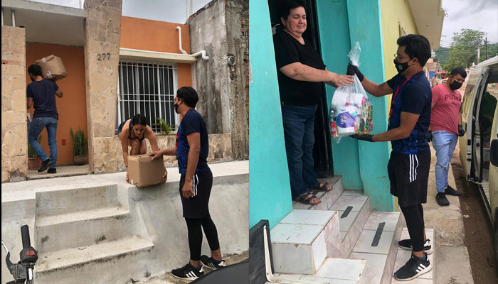 CUCosta entrega despensas en La Huerta y Cihuatlán