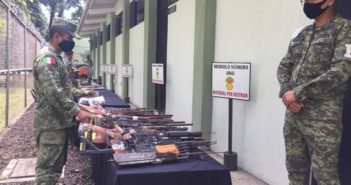 Destruye Sedena armamento decomisado en Nayarit