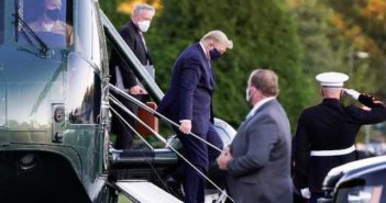 "Estoy muy bien”, afirma Trump al ser hospitalizado por Covid-19