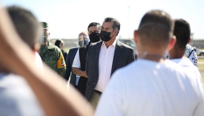 "Si lo paras te libero", dice Bronco a reo en Apodaca