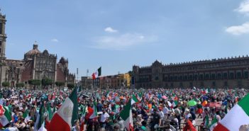 FRENA vuelve a manifestarse; aseguran que pasaron las 100 mil personas