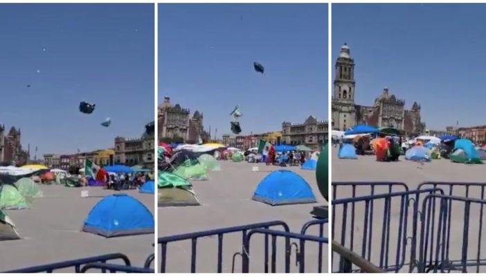 Vientos del zócalo se llevan casas de FRENA