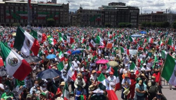 "No coman ansias", dice AMLO a los manifestantes de FRENA