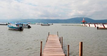 Se seca rápidamente el Lago de Chapala por ola de calor