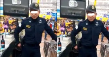 Detienen a POLICÍA por ROBAR en un walmart