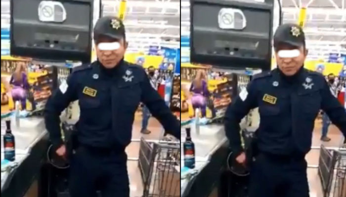 Detienen a POLICÍA por ROBAR en un walmart
