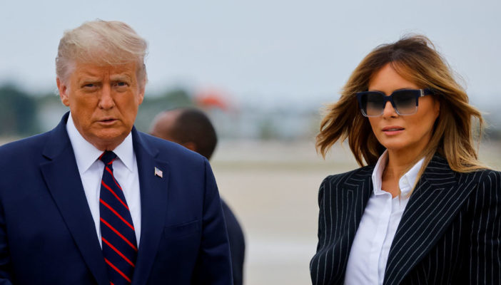 Donald Trump y su esposa Melania son positivos a Covid 19