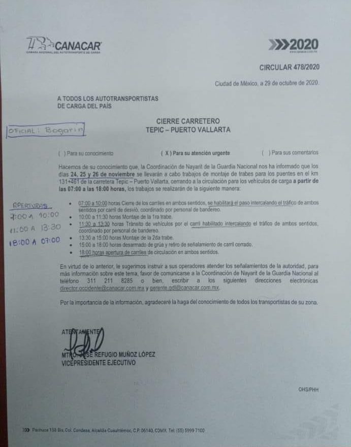 Habrá cierre total de la Tepic-Guadalajara por obras 1 Habrá cierre total de la Tepic-Guadalajara por obras