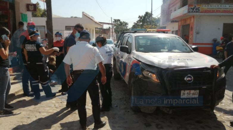 Agreden a policía a pedradas en Ixtapa 4 Agreden a policía a pedradas en Ixtapa