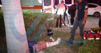 Presuntos elementos de la Guardia Nacional roban y dejan heridos a motociclistas