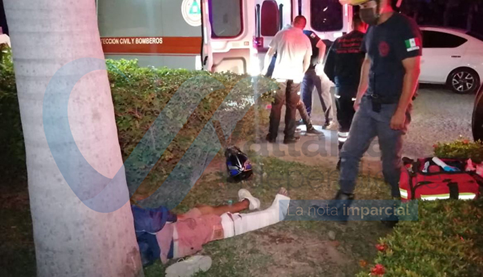 Presuntos elementos de la Guardia Nacional roban y dejan heridos a motociclistas 2 Presuntos elementos de la Guardia Nacional roban y dejan heridos a motociclistas