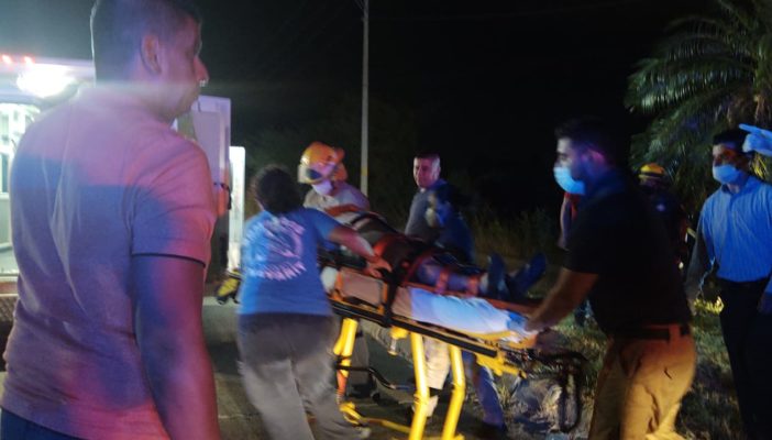 Accidente entre el Transporte Público y particulares