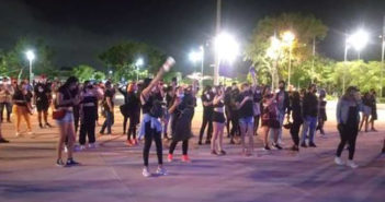 #JusticiaParaAlexis Protesta en Cancún termina en balazos de la policía