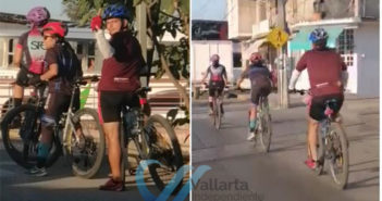 También los hay malos... Ciclista que no usa ciclovía insulta a conductor