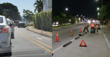 No respetan nueva ciclovía en Puerto Vallarta