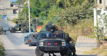 Militares causan asombro por operativo en Palmar del Progreso