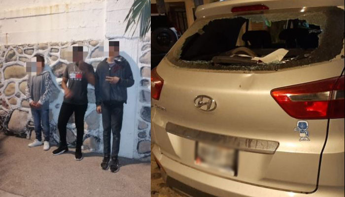 'Mocosos' menores de edad dañan 11 vehículos en halloween