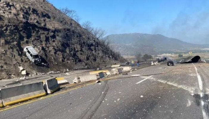 Sobreviviente de explosión de pipa, con quemaduras en el 97% de su cuerpo