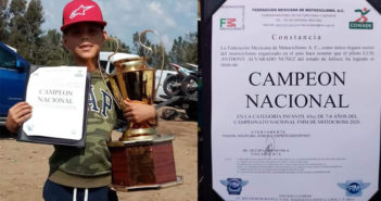 ¡Orgullo vallartense! 'Rayito' Alvarado campeón nacional en motocross