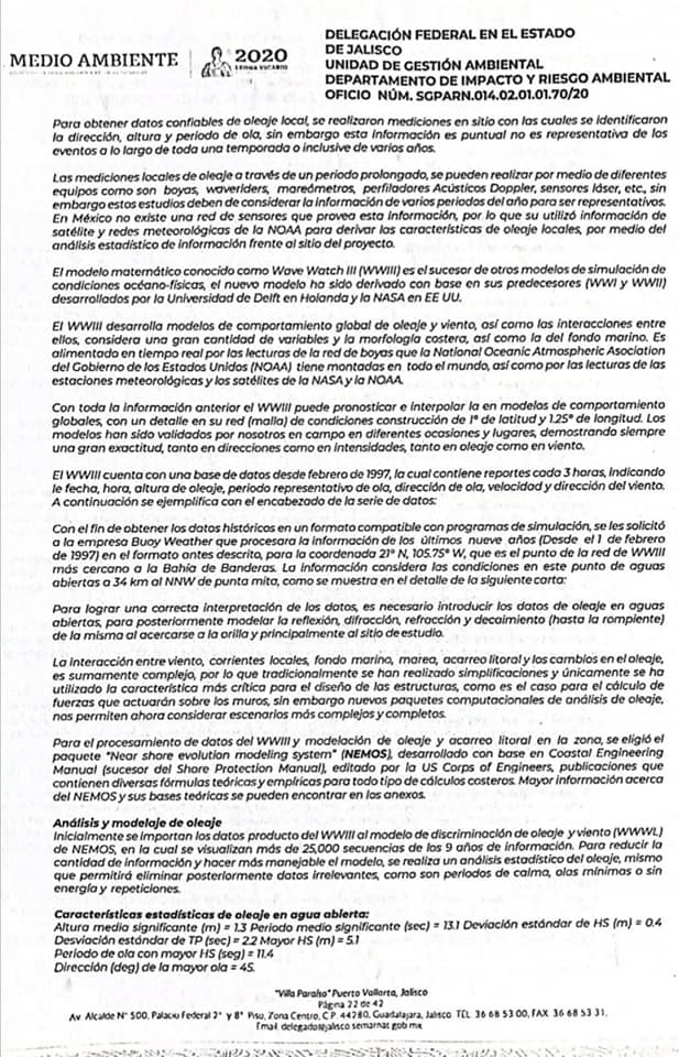 Gobierno federal dio el 'sí' al rompeolas de Mismaloya