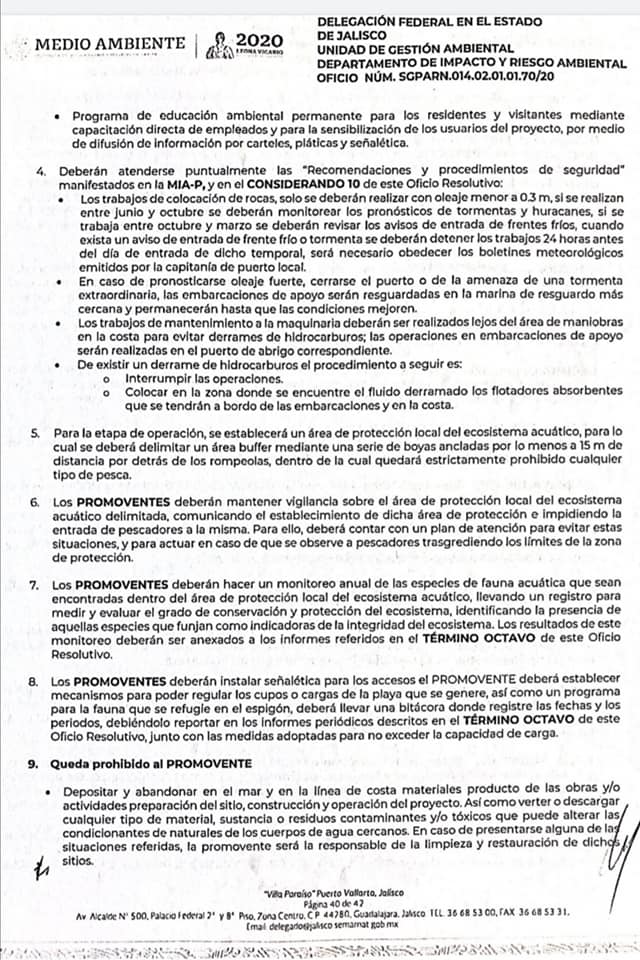 Gobierno federal dio el 'sí' al rompeolas de Mismaloya
