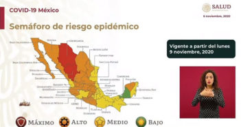 Durango regresa a semáforo rojo; otros 3 estados también retroceden